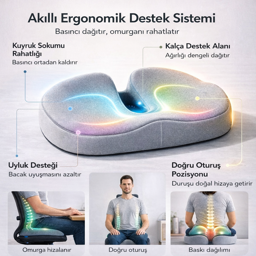 Ortopedik Oturma Minderi